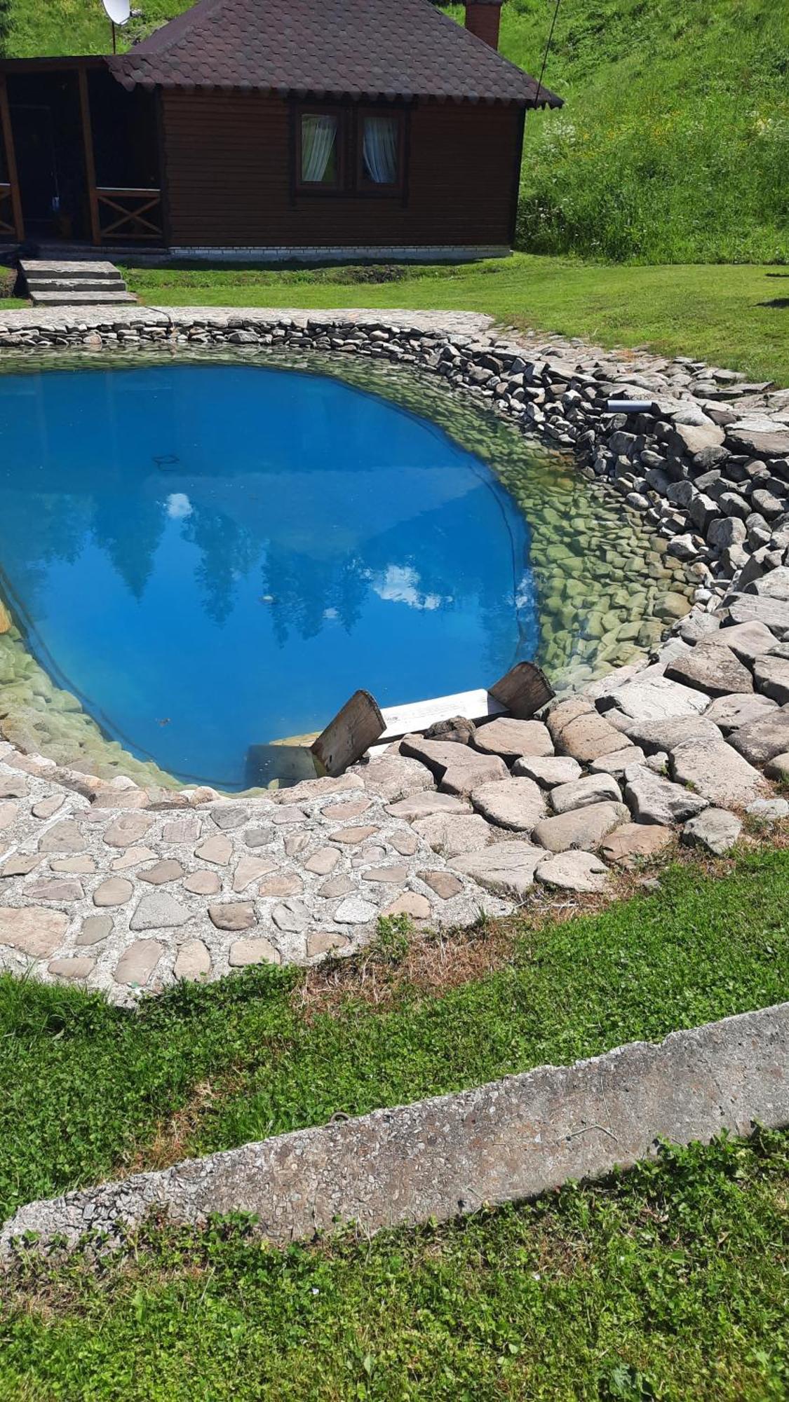 Lisoviy Zatyshok, Z Vidkrutum Litnim Baseynom Hotel Slavske Buitenkant foto