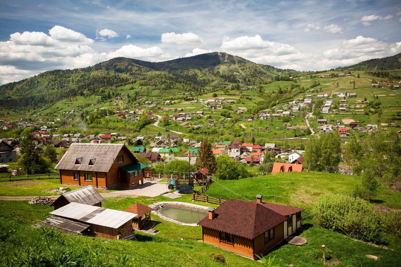 Lisoviy Zatyshok, Z Vidkrutum Litnim Baseynom Hotel Slavske Buitenkant foto